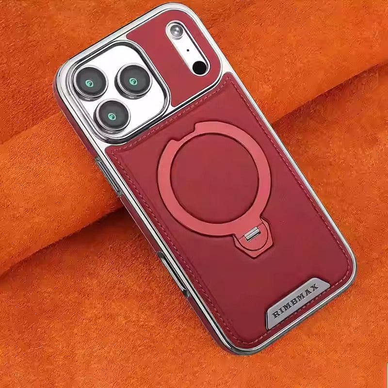 Leather Stand Case For iPhone