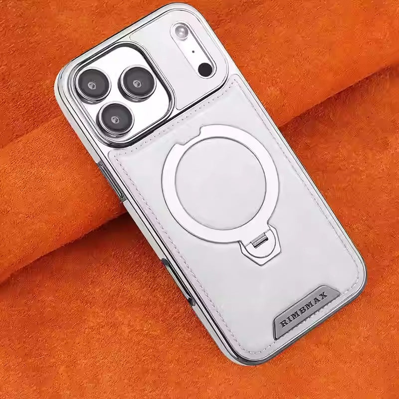 Leather Stand Case For iPhone