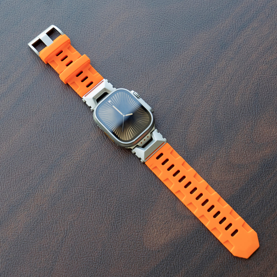 Mechanical Pioneer Silicone Band for Apple Watch