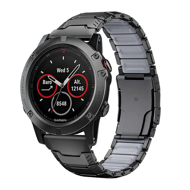 Knight Titanium Band For Garmin Watch Band