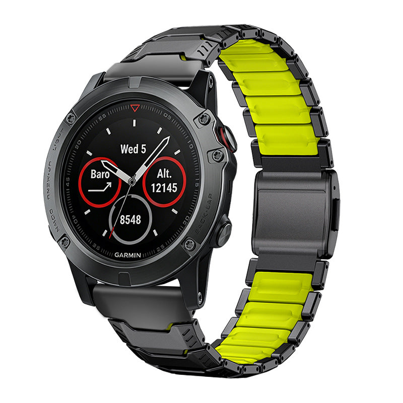Knight Titanium Band For Garmin Watch Band